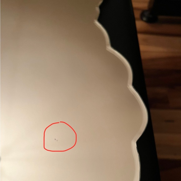 Pottery Barn Kids. Large "mama/papa" lamb mirror. Excellent condition. - Picture 3 of 9